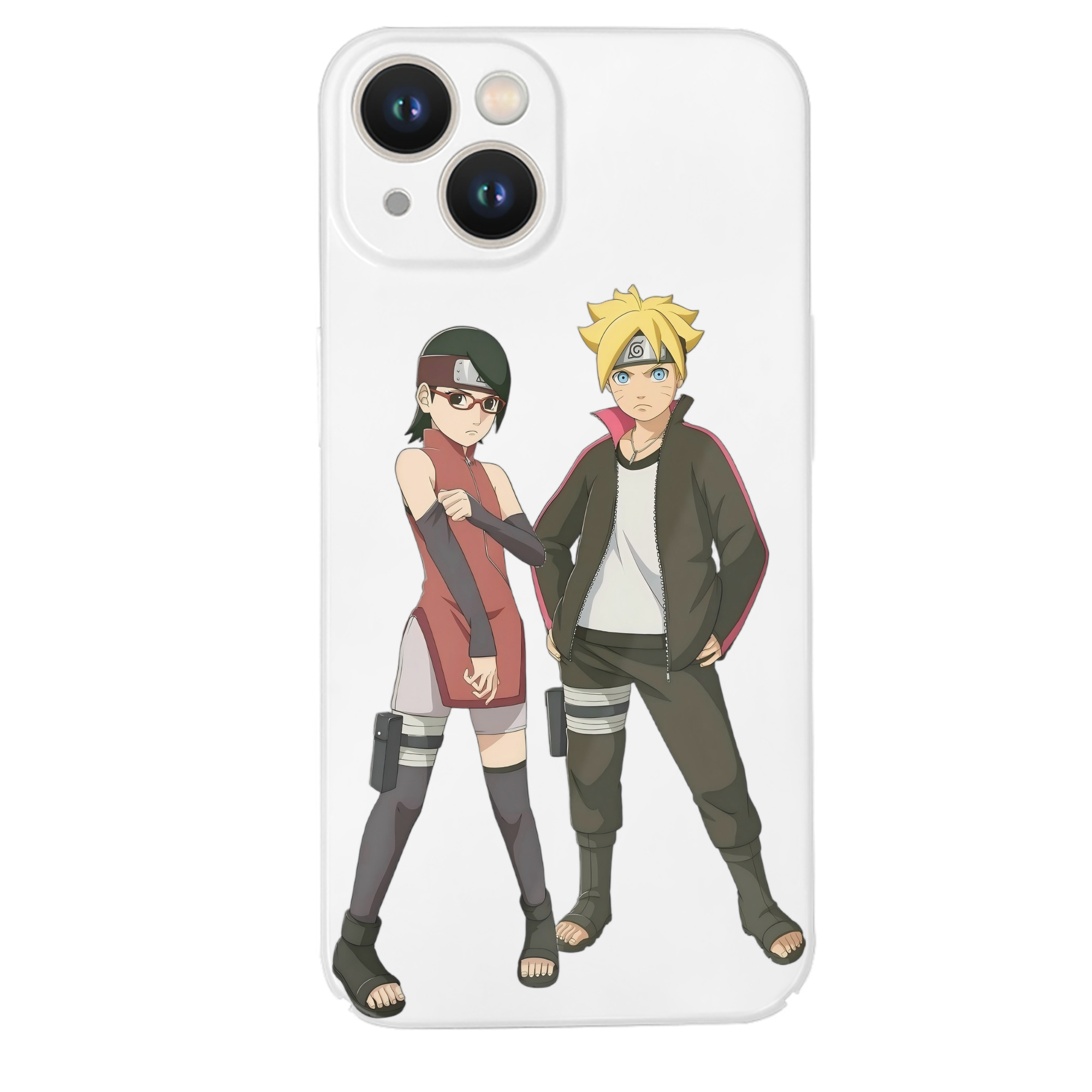 （画像用） NARUTO -ナルト- うずまき ボルト Uzumaki Boruto 【iPhone 14シリーズ対応】ハードケース
